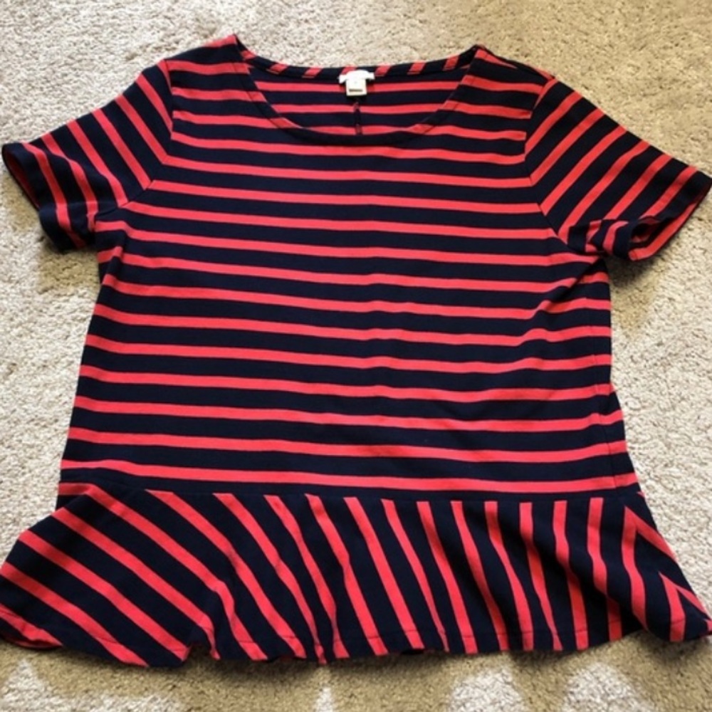 Jcrew peplum top